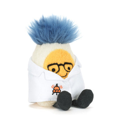 Amuseable Boiled Egg 'Scientist'